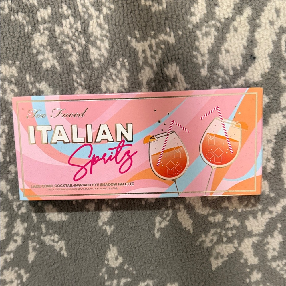 Too Faced Italian Spritz Palette with Pink and Orange Hues